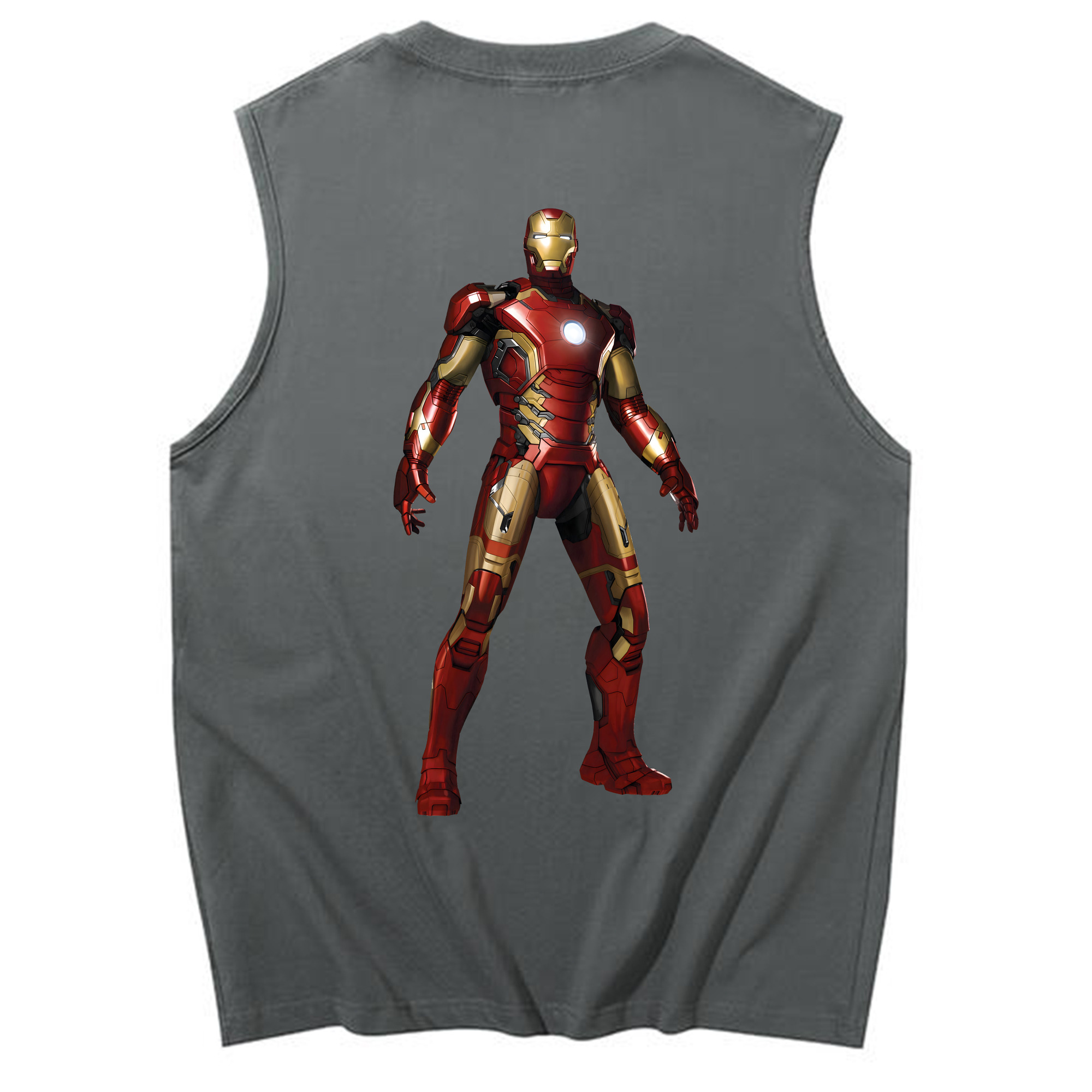 （画像用） アベンジャーズ The Avengers コットン100％タンクトップ（背面プリント）